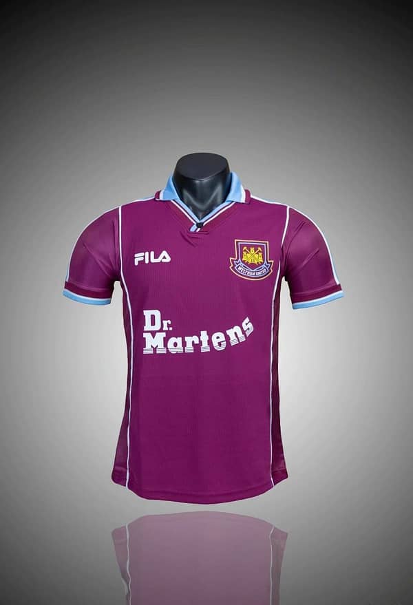 Retro 99/01 West ham United Home Soccer Jersey