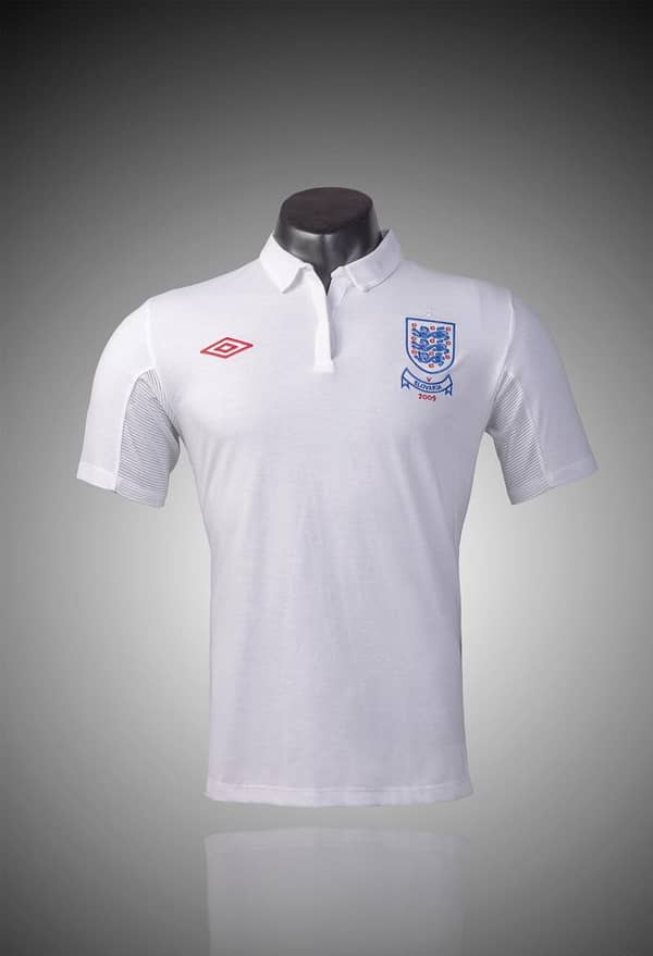 Retro 2010 England Home Soccer Jersey