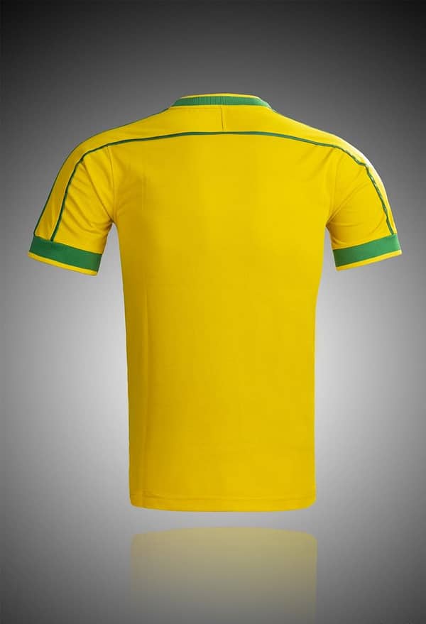 Retro 1998 Brazil Home Soccer Jersey - Image 10