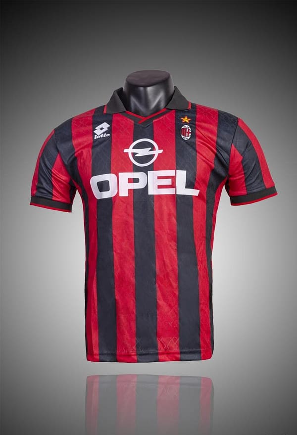 RETRO 94/96 AC Milan Home Soccer Jersey