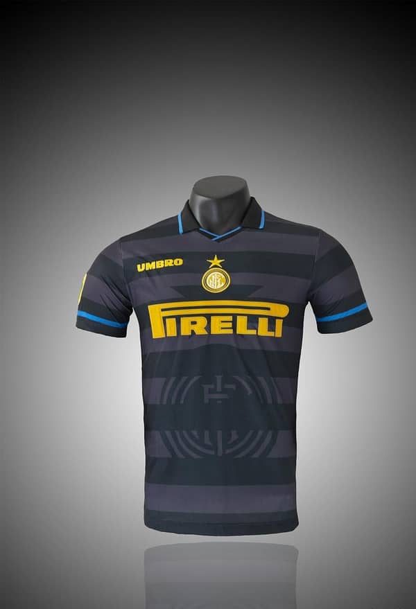 RETRO 97/98 Second Away Game Of Inter Milan Soccer Jersey