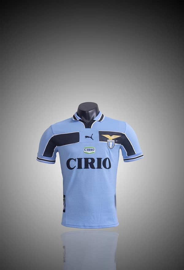 RETRO 98/00 Lazio Home Soccer Jersey
