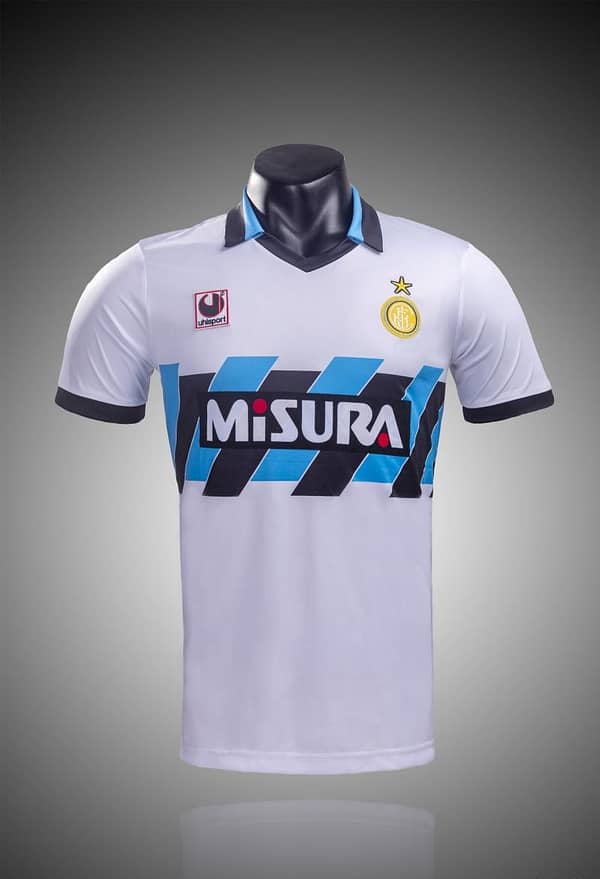 RETRO 90/91 Inter Away Soccer Jersey