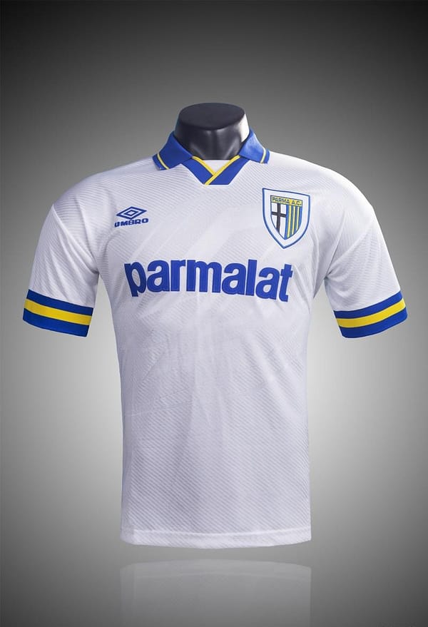 RETRO 93/95 Parma Away Soccer Jersey