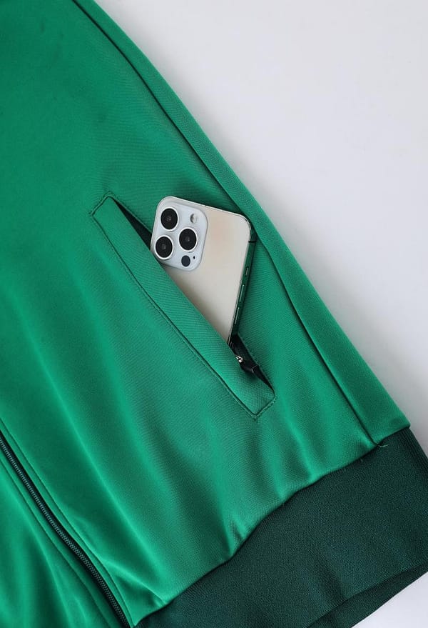 2022 Mexico Green Full Zipper Tracksuit - Image 7