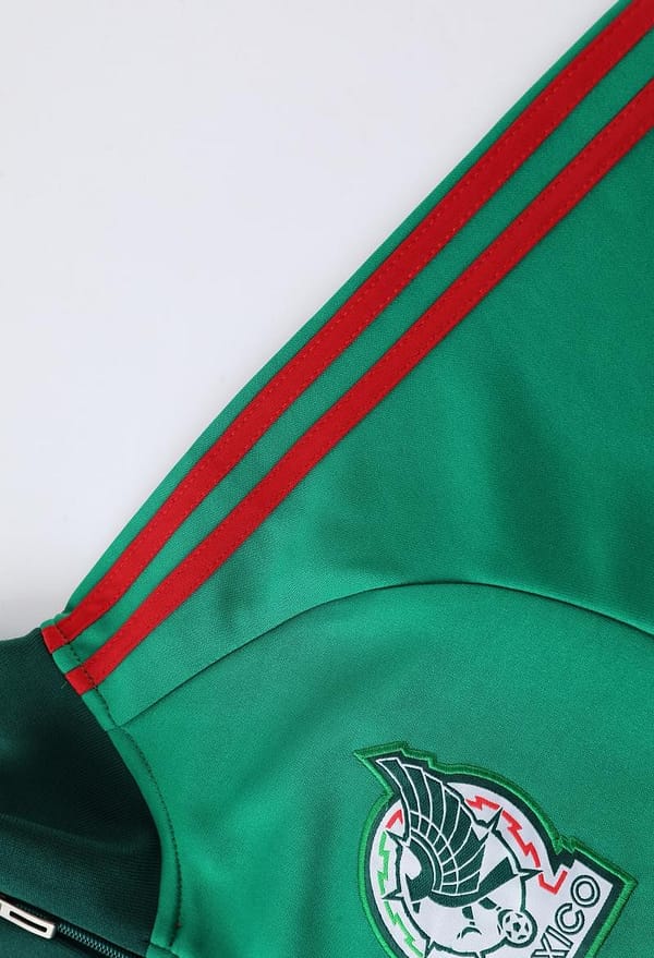 2022 Mexico Green Full Zipper Tracksuit - Image 9