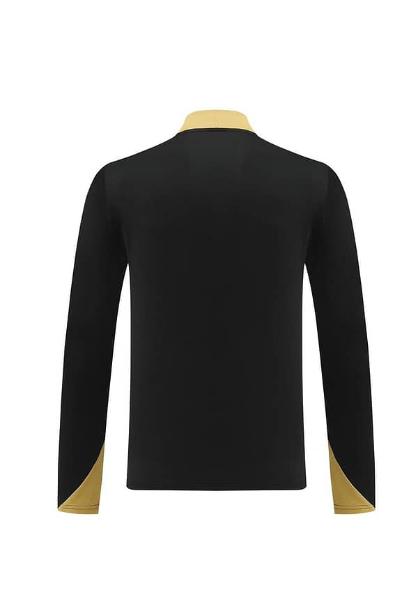 24/25 Nike Black/Golden Half Zipper Jacket+Long Pants - Image 14