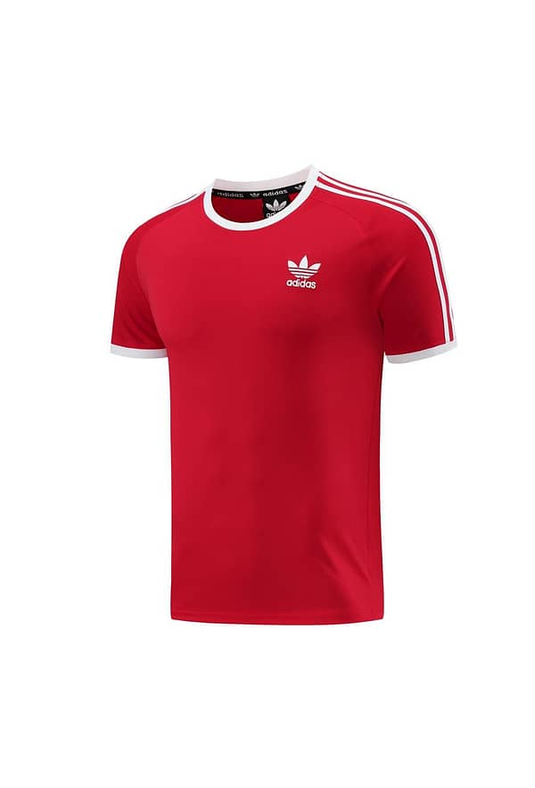 24/25 Adidas Original Red Short Sleeve Jersey+Shorts - Image 14