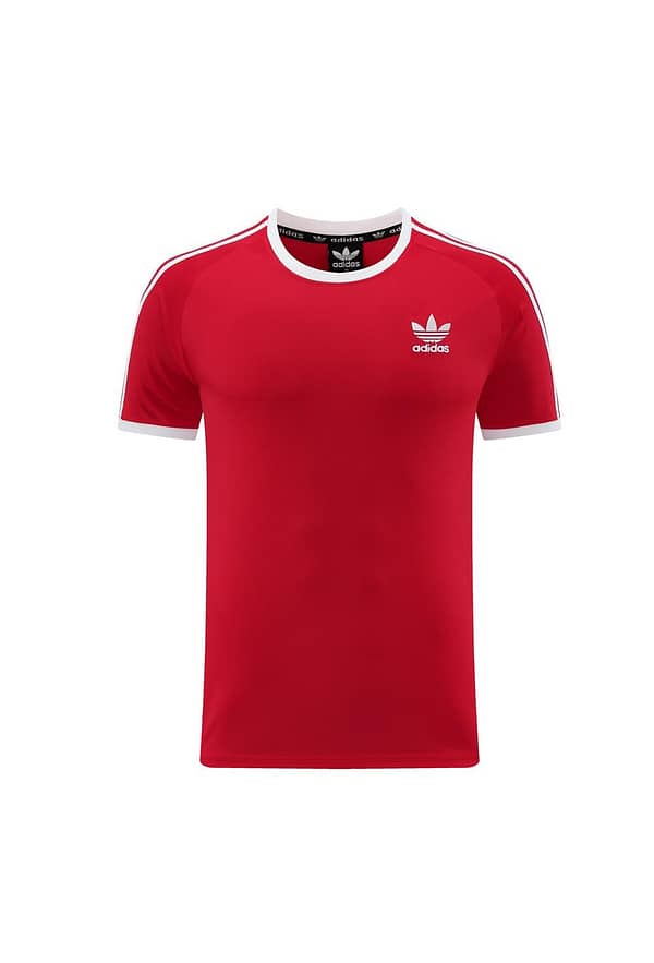 24/25 Adidas Original Red Short Sleeve Jersey+Shorts - Image 15