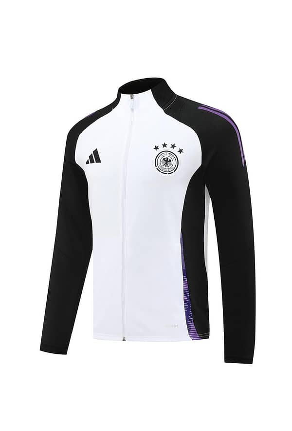 2024 Germany White/Black Full Zipper Jacket +Long Pants - Image 22