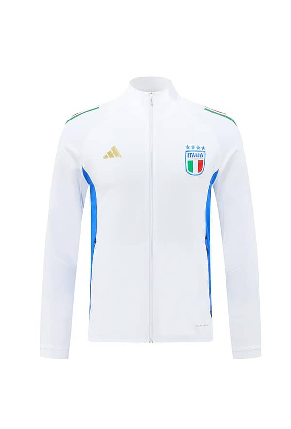 2024 Italy White Full Zipper Jacket +Long Pants - Image 22
