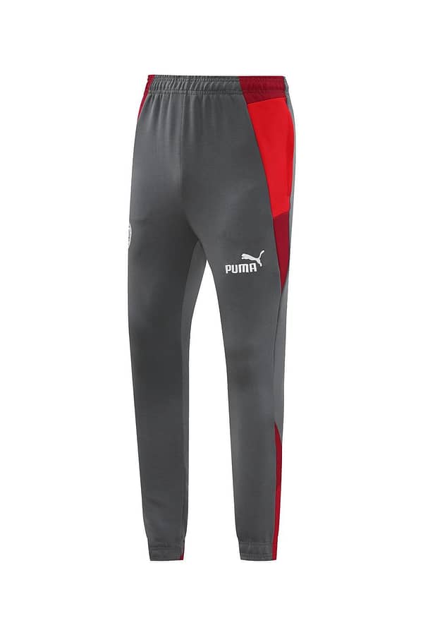 24/25 AC Milan Red/Grey Full Zipper Jacket +Long Pants - Image 22