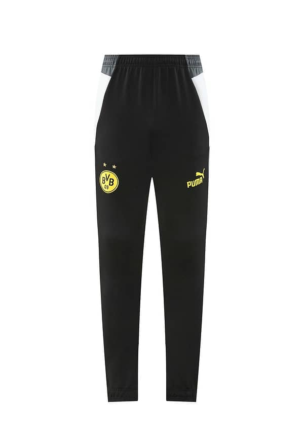 24/25 Borussia Dortmund Grey/Black Full Zipper Jacket +Long Pants - Image 19
