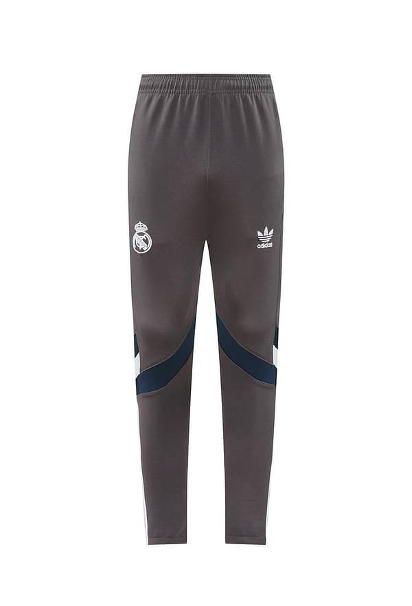 24/25 Real Madrid Grey Full Zipper Jacket +Long Pants - Image 22