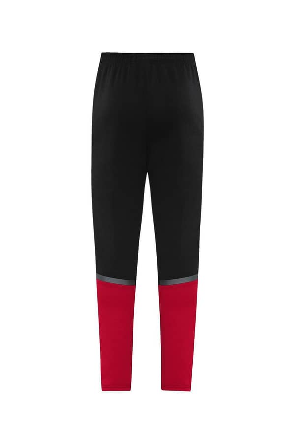24/25 AC Milan Red/Black Hoodie Full Zipper Jacket +Long Pants - Image 8
