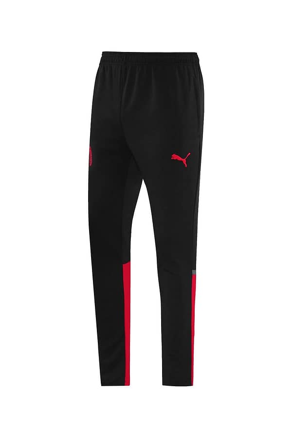 24/25 AC Milan Red/Black Hoodie Full Zipper Jacket +Long Pants - Image 9