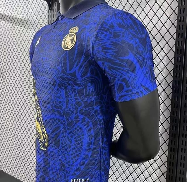 Player Version 24/25 Real Madrid Yellow Dragon Jersey - Image 2
