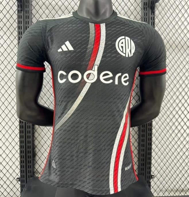 Player Version 24/25 River Plate Away Black Jersey - Image 9