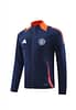 24/25 Manchester United Navy/Orange Full Zipper Jacket +Long Pants - Image 23