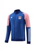 23/24  Olympique Lyonnais Lyon Blue/Pink Full Zipper Jacket+Pants - Image 15