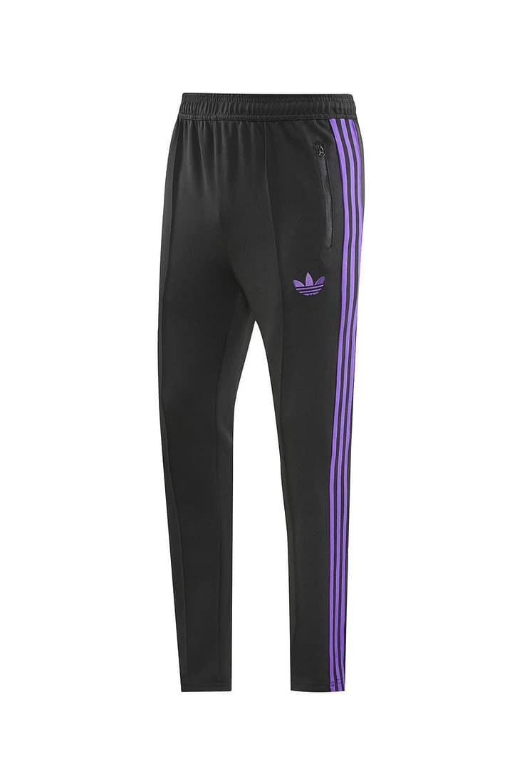 24/25 Adidas Original Black/Purple Full Zipper Jacket +Long Pants - Image 11