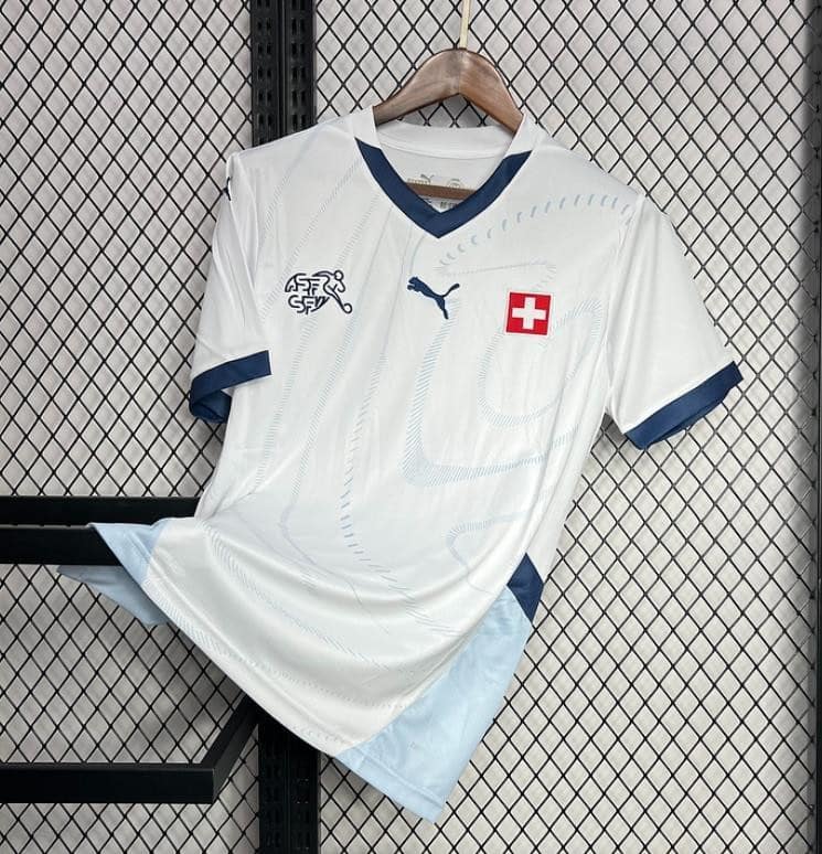 2024 Switzerland Away White Jersey - Image 3