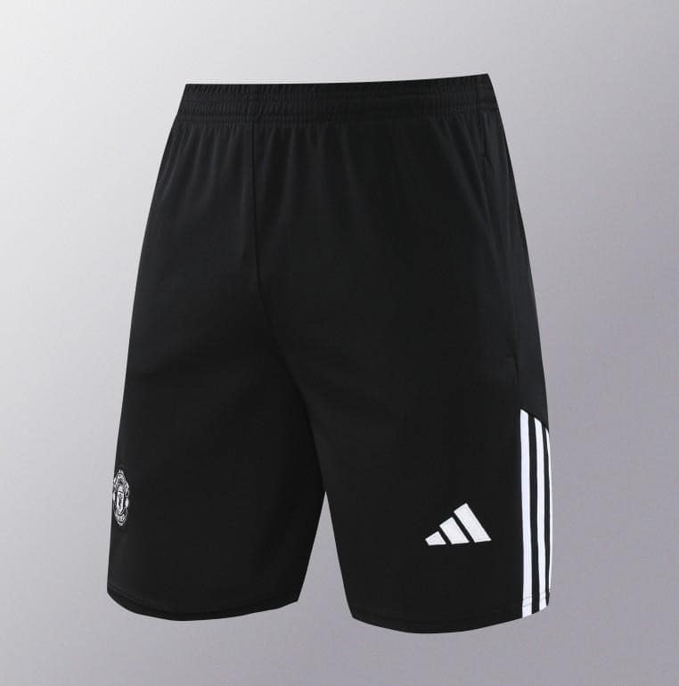 24/25 Manchester United Black Short Sleeve Jeresy+Shorts - Image 13