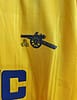 Retro 86/88 Arsenal Away Yellow Jersey - Image 3