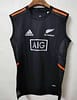 All Blacks 2021 Men's Performance Primeblue Black Singlet - Image 6