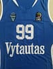 Lavar Ball 99 Lithuania Vytautas Blue Basketball Jersey - Image 3