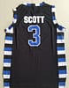 Antwon Skills Taylor 3 One Tree Hill Ravens Black Basketball Jersey - Image 2