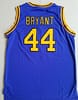 Bryant 44 Crenshaw High School Blue Basketball Jersey - Image 3