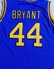 Bryant 44 Crenshaw High School Blue Basketball Jersey - Image 4