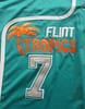 Flint Tropics 7 Coffee Black Basketball Jersey Semi Pro Team New - Image 4