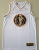 Luka Dončić 77 White Golden Edition Jersey - Image 2
