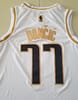 Luka Dončić 77 White Golden Edition Jersey - Image 5