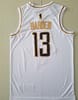 James Harden 13 White Golden Edition Jersey