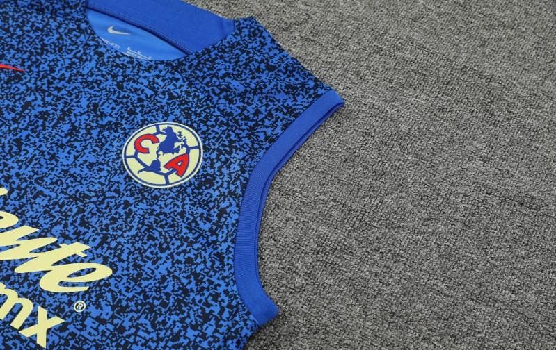 24/25 Club America Blue Vest Jeresy+Shorts - Image 7