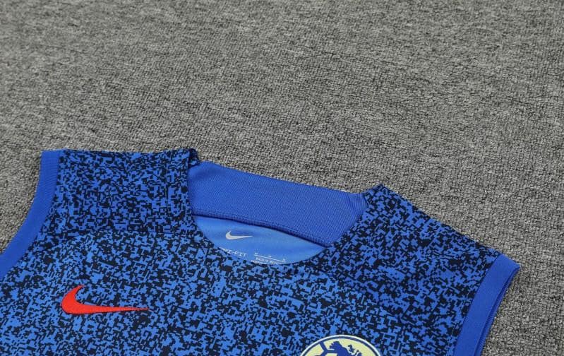 24/25 Club America Blue Vest Jeresy+Shorts - Image 9