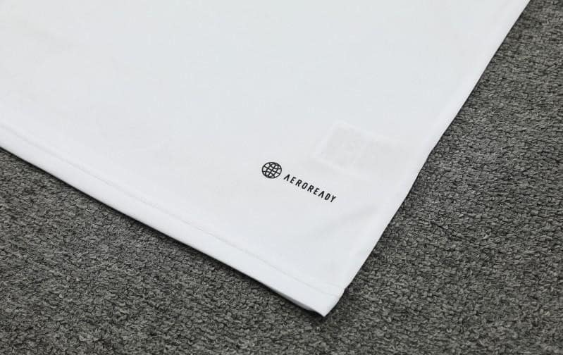 24/25 Manchester United White Vest Jeresy+Shorts - Image 6