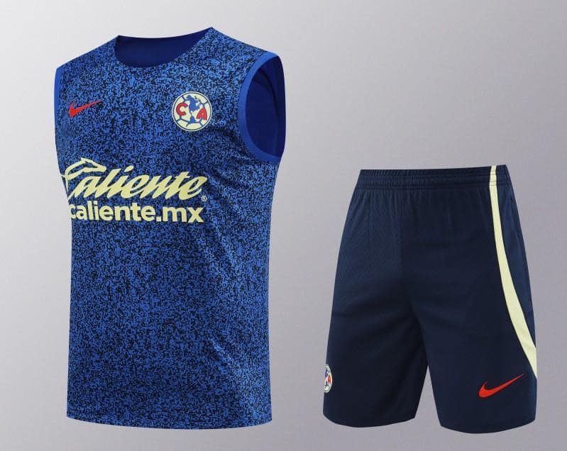 24/25 Club America Blue Vest Jeresy+Shorts - Image 19