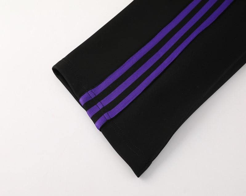 24/25 Adidas Original Black/Purple Full Zipper Jacket +Long Pants - Image 16