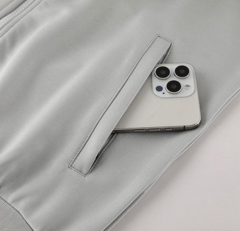 24/25 Nike Grey/Black Full Zipper Jacket +Long Pants - Image 4