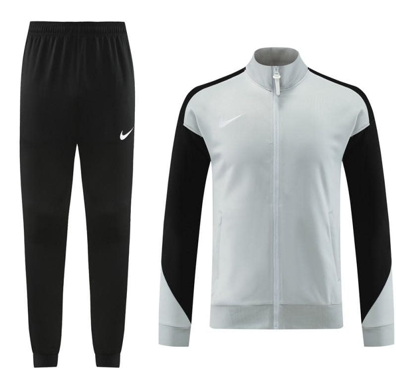 24/25 Nike Grey/Black Full Zipper Jacket +Long Pants - Image 18