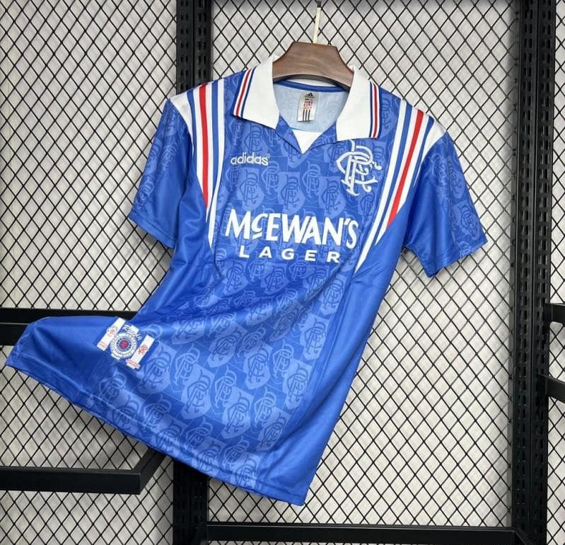Retro 96/97 Glasgow Rangers Home Jersey - Image 2