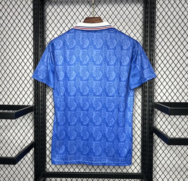 Retro 96/97 Glasgow Rangers Home Jersey - Image 6