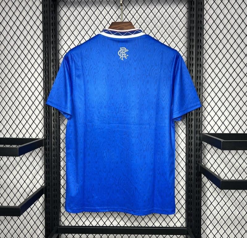 Retro 90/92 Glasgow Rangers Home Jersey - Image 7