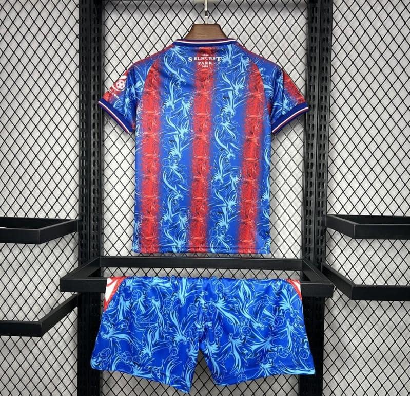 24/25 Kids Crystal Palace Home Jersey - Image 4