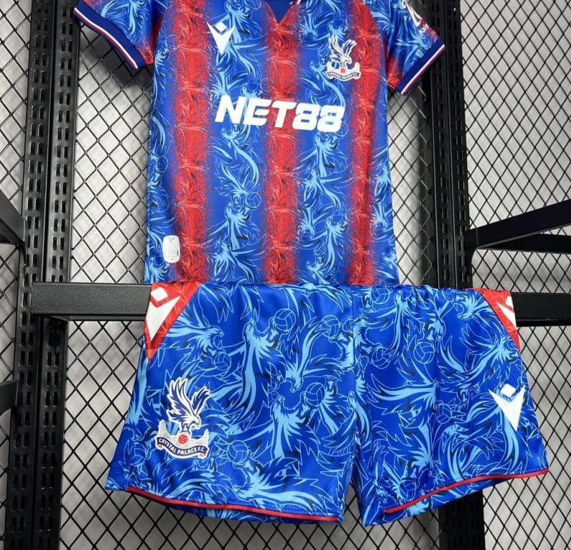 24/25 Kids Crystal Palace Home Jersey - Image 6