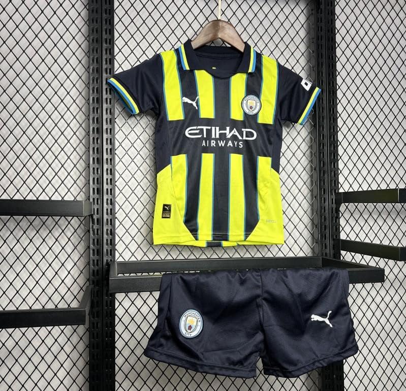 24/25 Kids Manchester City Away Jersey - Image 6